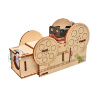 Movie projector assembly model - stem toy