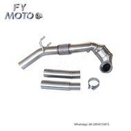 For Golf MK7 MK7.5 GTI EA888 Catted 2013+ Exhaust Downpipe
