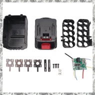 21V Battery Storage Box 21V 10S 18650 Li-Ion Battery Case 16.8V 4S PCBA Accessories