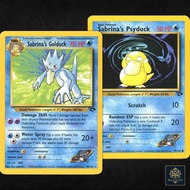 【VA】 Pokemon Card Game Sabrina's Golduck Psyduck (R/C) GC 30 99/132 English Gym Challenge