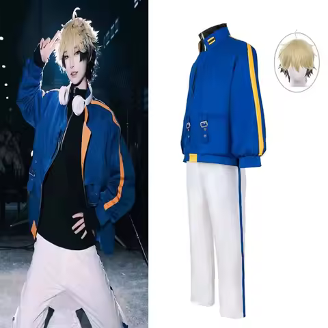 Anime Link Click Xia Fei Felix Liu Xiao Xavier Cosplay Costume Wig Coat Decors Halloween Expo Con Co