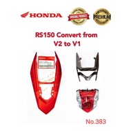 💯 Original Honda RS150 Convert from V2 to V1 Tail Cover Tail Lamp Inner Cover Rear Lamp Set