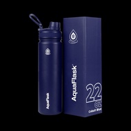 Aquaflask Cobalt blue 22oz 32oz 40oz (Wide Mouth with Cap Lid Vacuum Insulated)