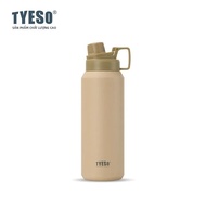 TYESO Dung Tích Lớn Giữ Nhiệt Cốc Inox 750/900/1200/1500Ml Di Động Nước Thể Thao Mờ Ngoài Trời Ấm Si