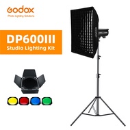 Godox DP600III 600W GN80 2.4G Built-in X System Studio Strobe Flash Light for Photography Lighting F