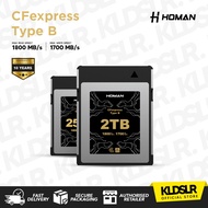 Homan CFexpress Card Type-B (256GB/ 512GB/ 1TB/ 2TB) for Canon and Nikon