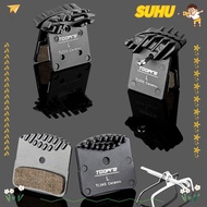 SUHU Hydraulic Brake Ceramic Pads, Thicken Wear-Resistant Bike Disc Brake Pad, Heat-Resistant Heat D
