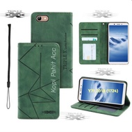Case Vivo Y71 1724 1801i Flip Cover Wallet Sarung Hp Casing Dompet Flip Magnet