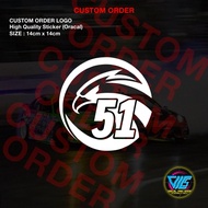 CUSTOM ORDER#7 Sticker / Decal (High Quality Sticker)