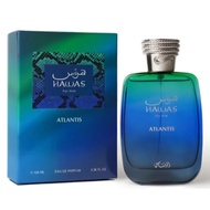 Hawas Atlantis by Rasasi Original Arabic Perfume – Unisex Aquatic 100ml