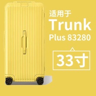 สำหรับ Rimowa กระเป๋าเดินทางฝาครอบป้องกันโปร่งใส Trunk Plus 31 33 นิ้ว Rimowa กระเป๋าเดินทาง Essential เคส Rimowa Transparent Luggage Protective Cover