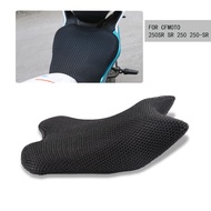 Motorcycle Seat Cushion Cover for CFMOTO 250SR SR250 250 SR 250 Mesh Protector Insulation Cushion Cover FOR CF 250SR SR