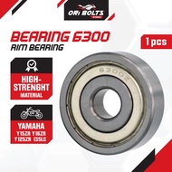 93306-300X8 Yamaha Original Y125ZR Y16ZR Y16 Y15ZR Y15 135LC Lagenda FI Bearing 6300 Rim Depan