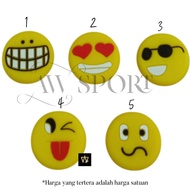 Smiley Emoji Emoticon Love Wilson Dampener Tennis Racket Wilson Dampener