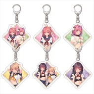 Aokana Aokana-Straw Rhythms Across the Blue Acrylic Keychain Kurako Asuka Torizawa Misaki Acrylic Pe