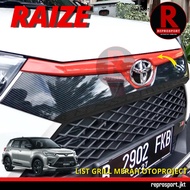 MERAH Raize LIST GRILL RED OTOPROJECT
