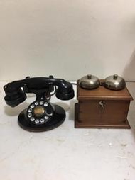 早期美國轉盤式古董電話