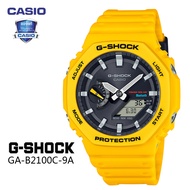 (รับประกัน 1 ปี) Casioนาฬิกาคาสิโอของแท้ G-SHOCK CMGประกันภัย 1 ปีรุ่น GA-B2100C-9A าฬิกาผู้ชาย