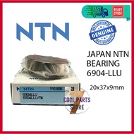 6904 LLU NTN Japan Bearing 6904-LLU (20 X 37 X 9mm) - 100% ORIGINAL