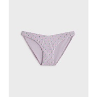 OYSHO LILAC FLORAL BIKINI BOTTOM