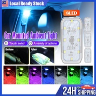 Mini Car 8 Lights LED Ambient Interior Car Interior Lighting LED Strip USB LED Light Portable Car US
