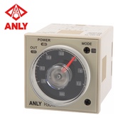 GG+1.2sec to 300hrs H3CR-8 ANLY Wide Voltage Multi-Range Analogue Timer 24-240V AC DC