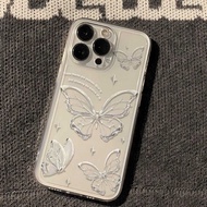 Butterfly Premium Casing Tpu Casing Oppo C53 C51 C51S Reno 13 13F 12F 11F C61 C63 C65 C75 A3X A3 Pro