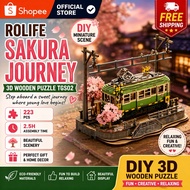 Rolife Sakura Journey 3D Wooden Puzzle TGS02