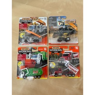 Matchbox WORKING RIGS FedEx / Pierce / Scania / Excavator / Mobile Crane ~ Choose