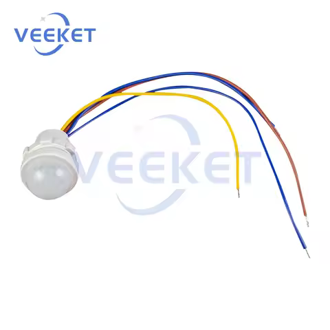 12-24V 110-220V Automatic Sensor Light Switch LED Human Body Sensor Infrared Sensor Detection Infrar