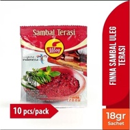 FINNA Sambal Uleg Original Indonesia / Sambal Terasi Ready to eat 1 pack 10pcs