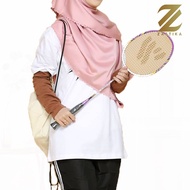 Zastika Women Muslimah Short Sleeve T-Shirt Cotton Plain Round Neck T Shirt Cotton Kosong