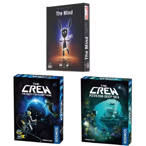 Fun The Crew - Quest for Planet Nine Astronauts Full English Family Gathering Chessboard Game Entert