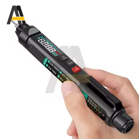 ANENG A3008 Digital Multimeter Auto Intelligent Sensor Pen Tester 6000 Counts NonContact Voltage Met