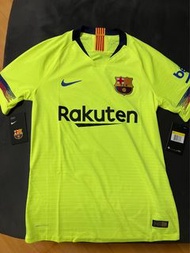 巴塞隆拿 FC Barcelona 18/19 作客 球員版 細碼 全新連牌