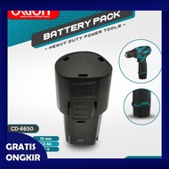 [Bisa COD] Baterai Bor Tangan - on Cordless Drill CD-6650 Bor / Mesin Bor / Alat Tangan / Hand Tools