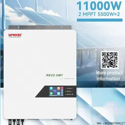 IP54 Hybrid Solar Inverter with Touch Screen Solar Inverter 4000w 6000w 8000w 11000w 12000w High Pv 