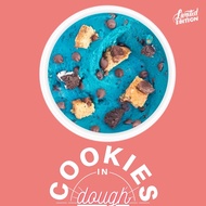 Edible Cookie Monster Cookie Dough | CookiesInDough