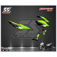 NEW VARIO 160 DS 13 MOTORCYCLE STRIPING STICKER