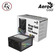 AEROCOOL PSU / Power Supply Mirage Gold 650 W / 650W Fully Modular RGB