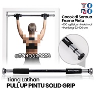 TaffSPORT Solid Grip Door Pull Up Iron Bar Training Pole 62-100 cm -83-130cm