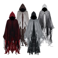 Halloween Death Cloak Adult Cloak Witch Costume Haunted House Costume Horror Dress Up Tricky Costume