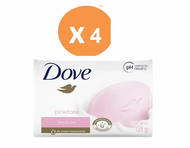 Dove Pink Beauty Bars Soap - 4 x 135g,DOVE粉紅色美容皂-4 x 135g