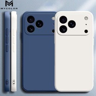 Silicone Liquid Case Full Cover For iPhone iP 17 Air 16 16E 15 14 Plus iP17 iP16 iP 15 Pro Max 5G 4G