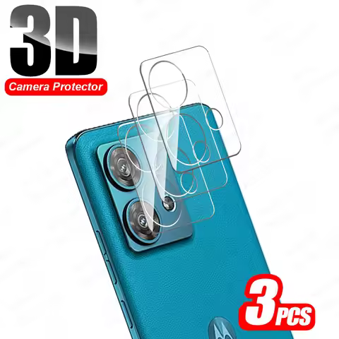 3Pcs 3D HD Camera Protector Tempered Glass For Motorola Edge 40 Neo Moto Edge50 Fusion 50 Ultra 40Ne