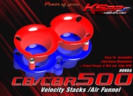 ปากแตรCBR500 Velocity stack -ปากแตรCBR500 -Intake air pipe CBR500 -Velocity stack CBR500 - AirFunne
