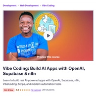 Ai n8n Video Course-Vibe Coding: Build AI Apps with OpenAI, Supabase & n8n
