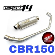 Project79 Exhaust Honda CBR150R Full System Piping Muffler Ekzos Manifold CBR150 QPM10 150