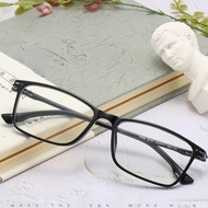 Myopia Finished glasses 50-600 degree tr90 candy transparent glasses frame Anti Radiation Eyeglasses