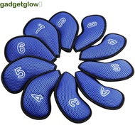 GADGETGLOW​ Golf Club Cover Golf Putter Meshy Golf Head Cover Neoprene Protector Case 3,4,5,6,7,8,9,